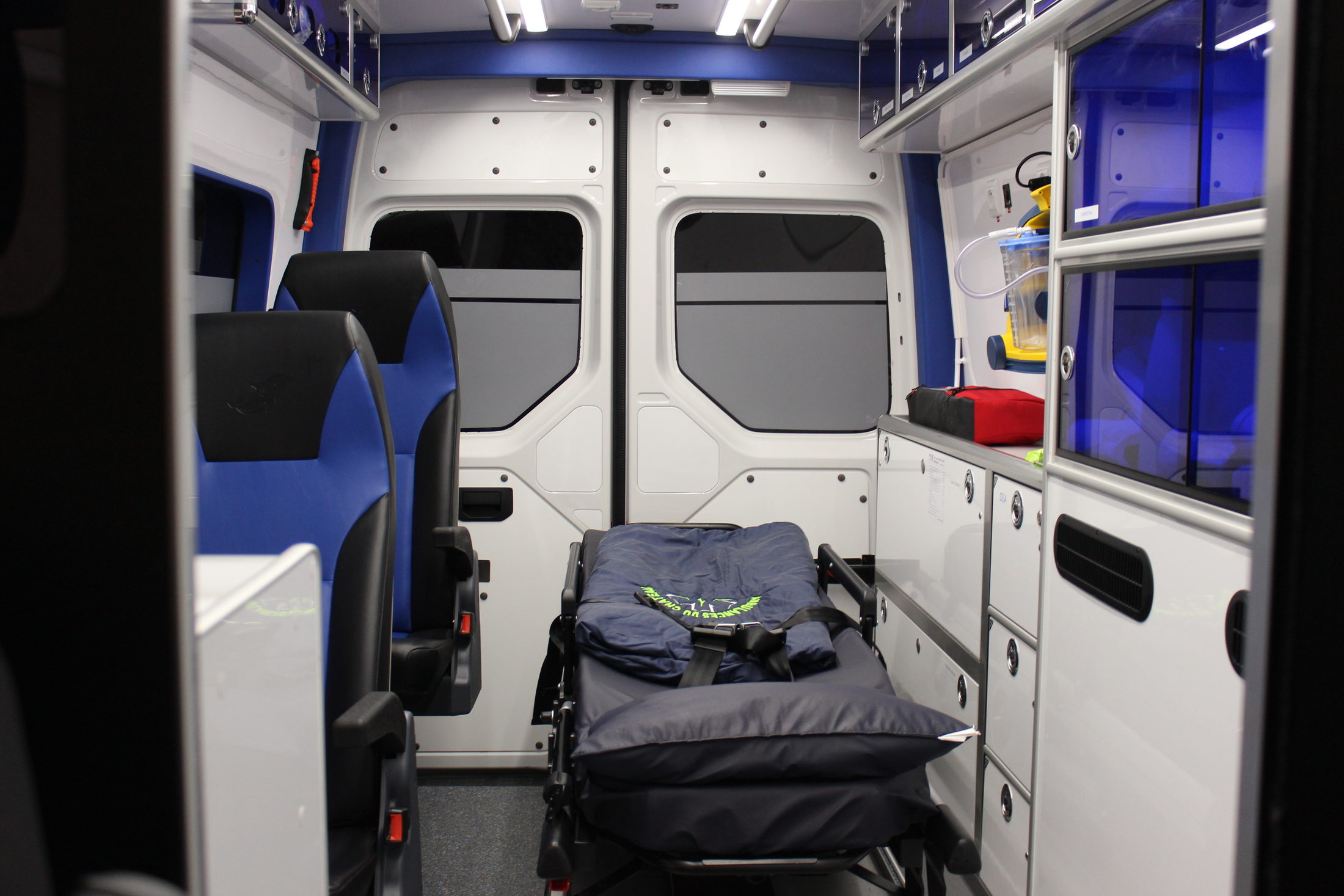 intérieur ambulance